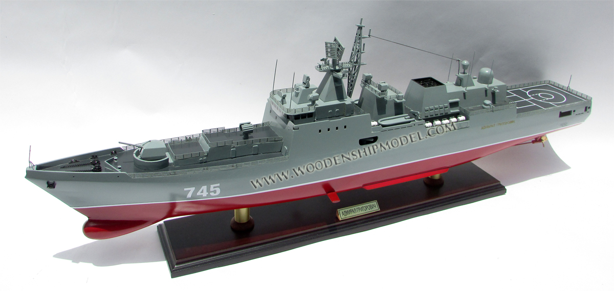 Handcrafted Cruiser Aurora War Ship Model