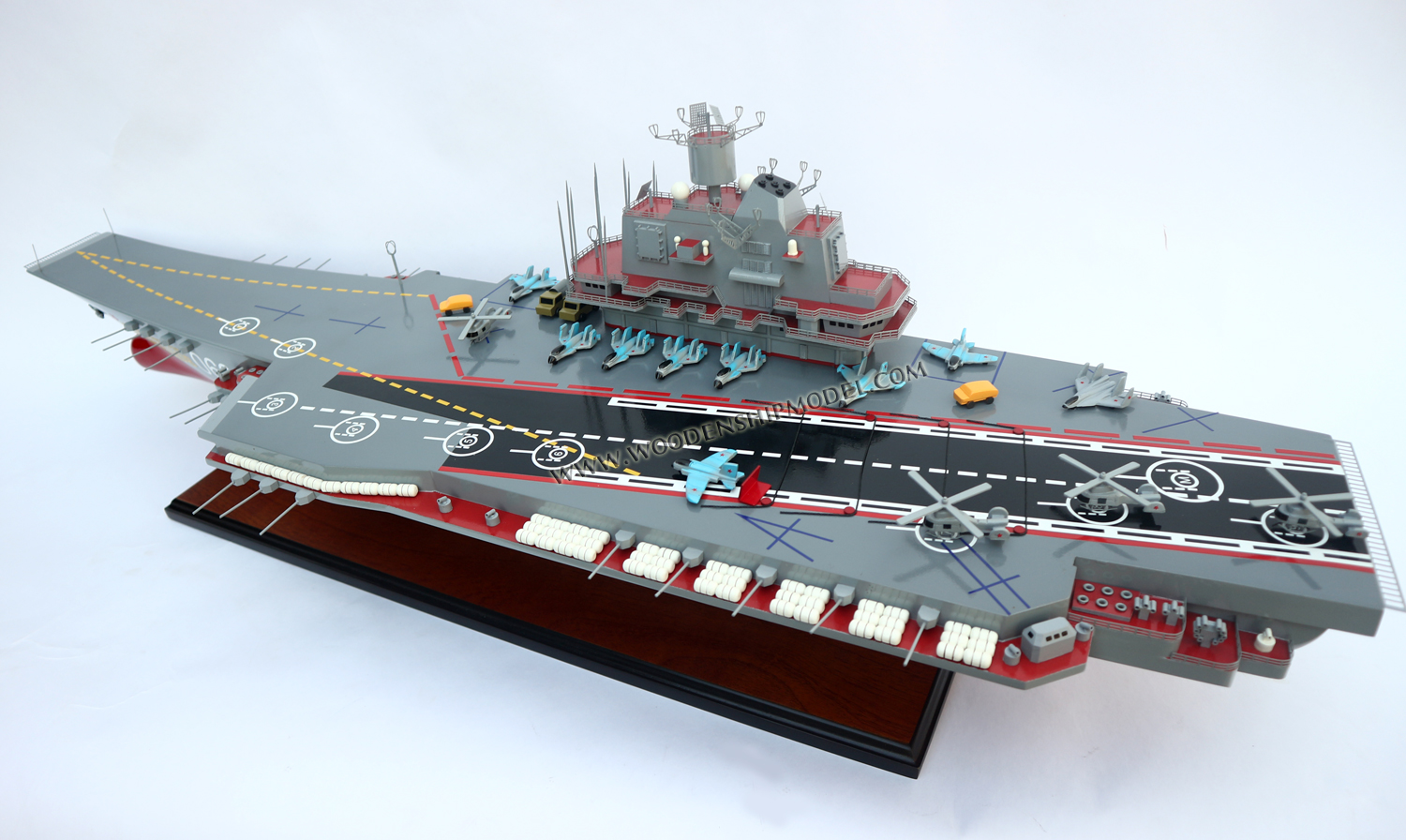 Abpopa Handcrafted Admiral Kuznetsov aircraft carrier War Ship Model