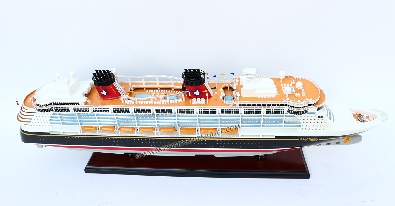 Scale Disney Fantasy ship model