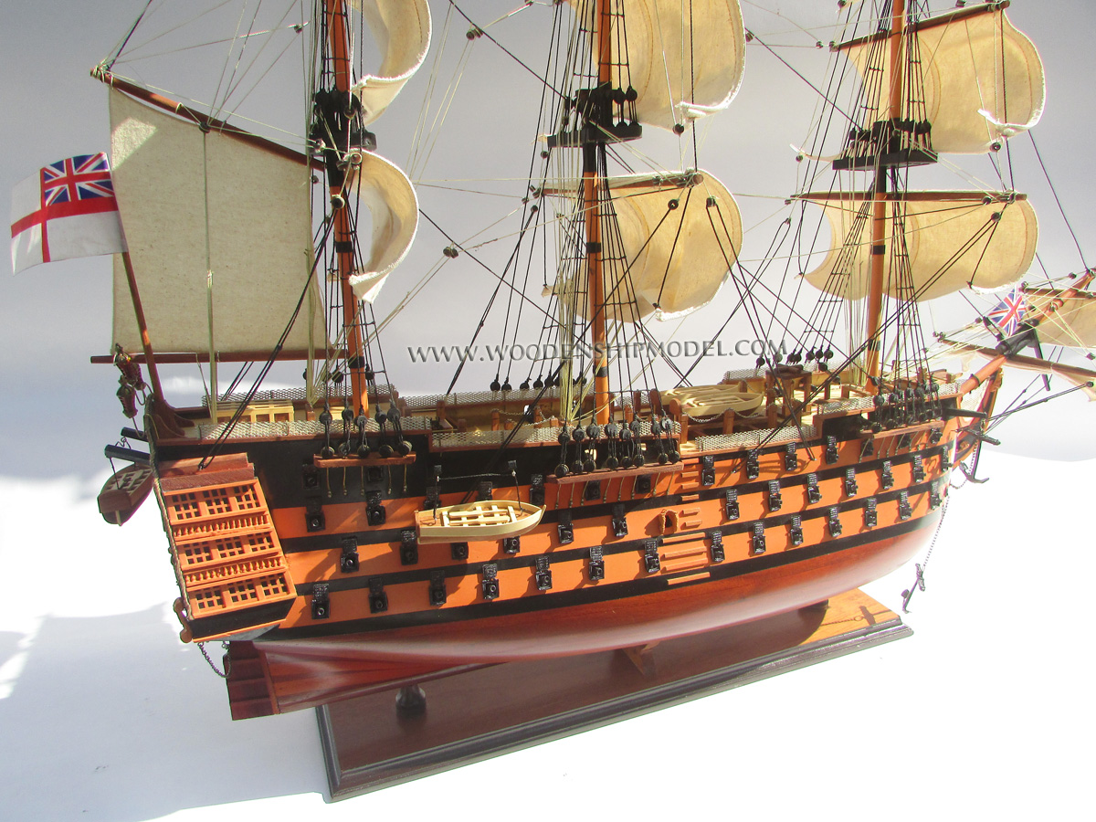 Model HMS Victory ready for display, scale HMS Victory model ship, ship model HMS Victory, wooden ship model HMS Victory, hand-made ship model HMS Victory, display ship model HMS Victory, HMS Victory model, qualily model ship HMS Victory, woodenshipmodel, woodenmodelboat, gianhien, gia nhien co., ltd, gia nhien co model boat and ship builder