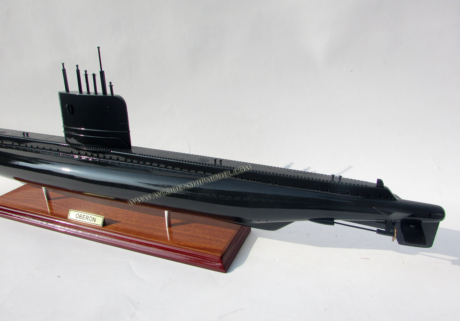 Collins Submarine Model Ship ready for display