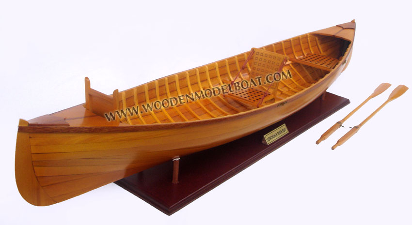 Handcrafted Adirondack Guideboat Model