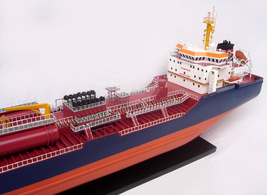 Wooden Model Gas/ Petroleum Tanker