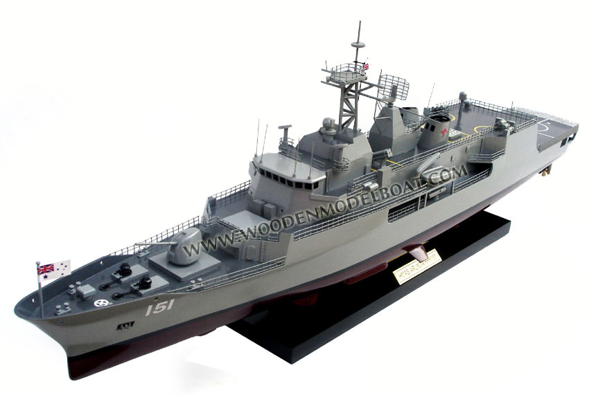 Wooden War Ship Model HMAS Arunta (FFH 151)