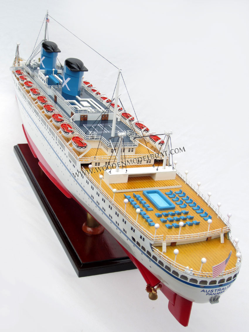 Wooden Ship Model SS Australis