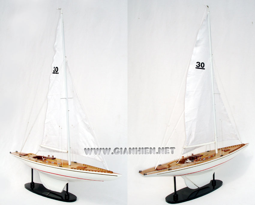 Bijou model sailing boat