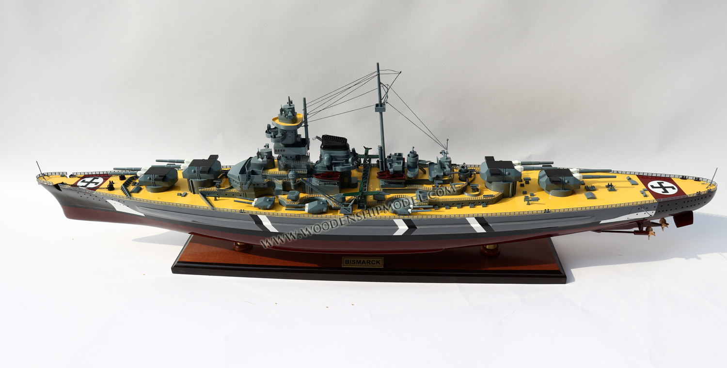 Bismarck Battle Ship Model