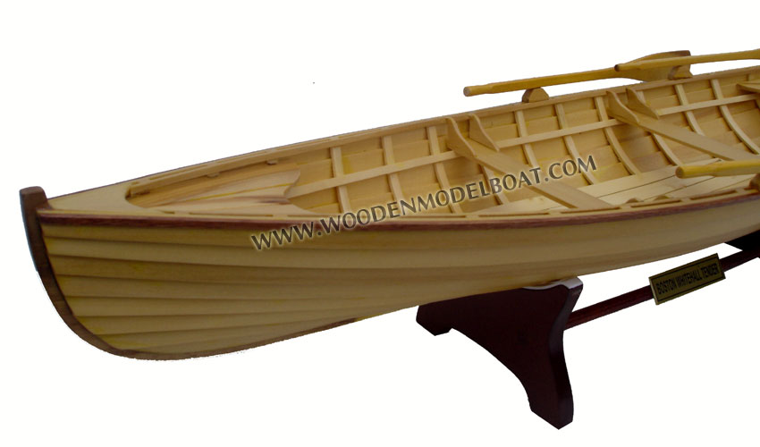 Clinker Hull Boat Model