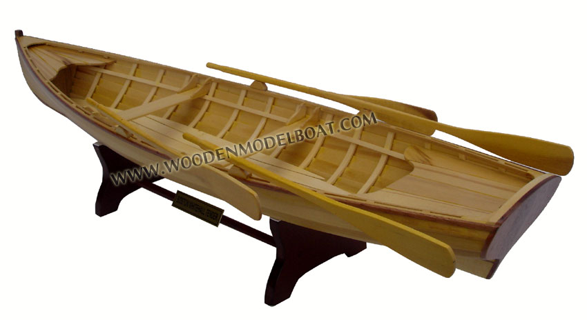Boston Whitehall Tender Wooden Model Boat
