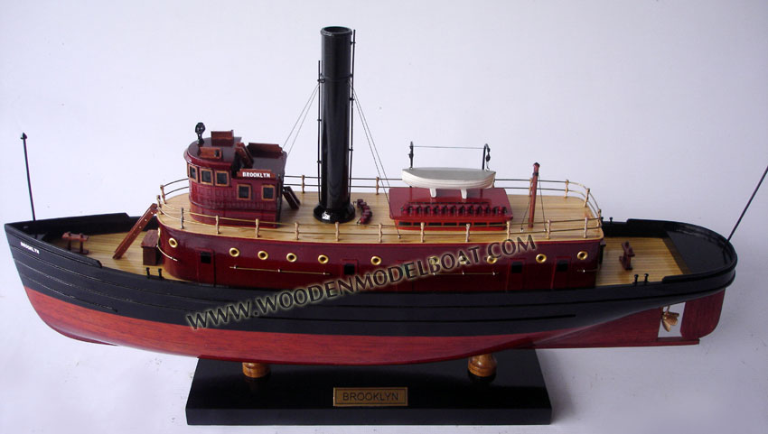 The harbor tug Brooklyn was designed and built by William Cramp and Sons Ship and Engine Building Company at Philadelphia, PA, in 1910