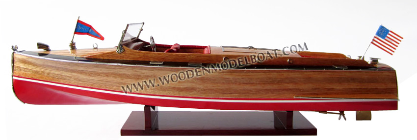 Chris Craft Runabout 1930 model boat
