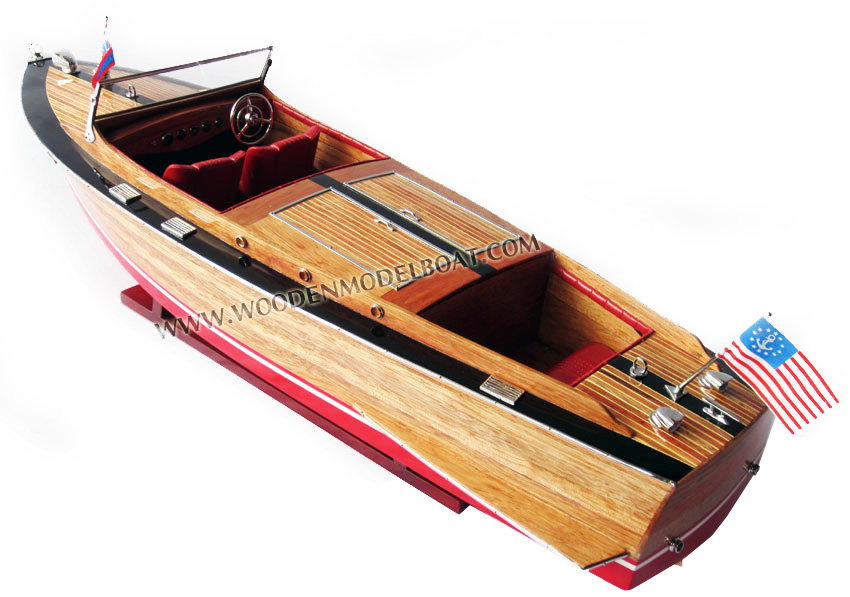 Hand-crafted Chris Craft Model