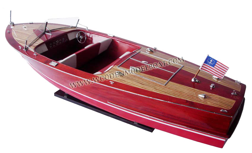 Wooden Model Boat Century Sea Maid