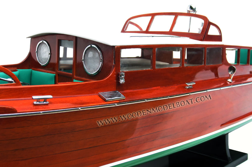 Classic Wooden Model Boat