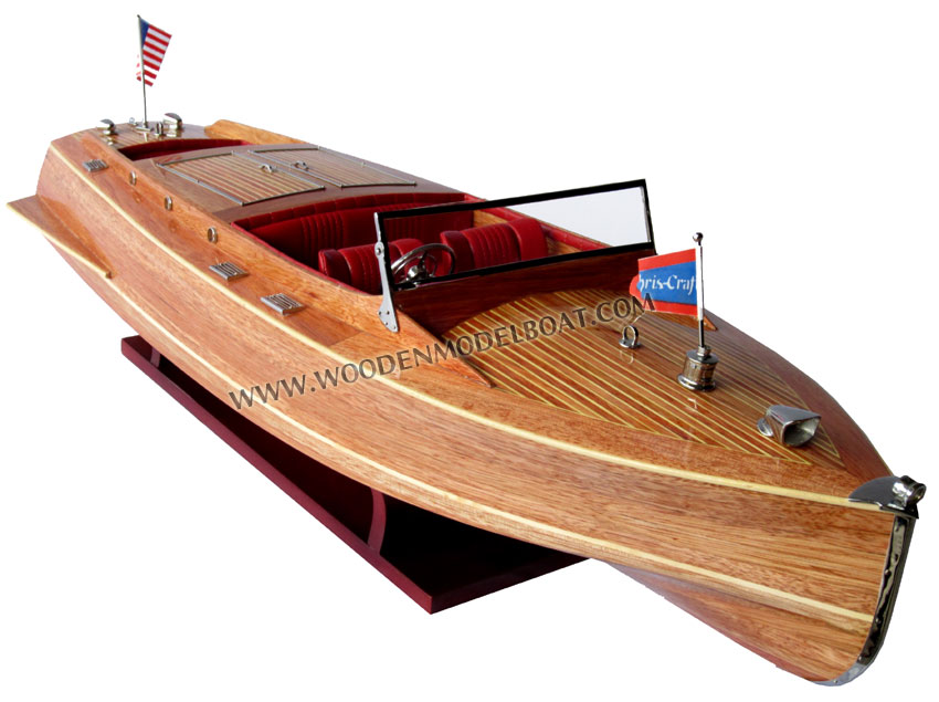 Wooden Model Boat from Gia Nhien