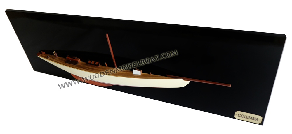 Columbia half-hull yacht wall picture