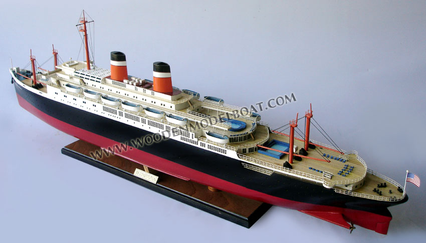 SS Constitution Ship Model