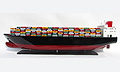 Model Container Ship - Click to enlarge !!!