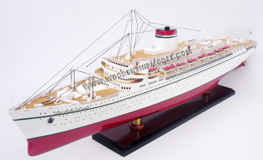 Cristoforo Colombo Italian ship model