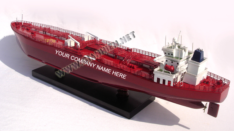 Model Crude Oil Tanker Stern