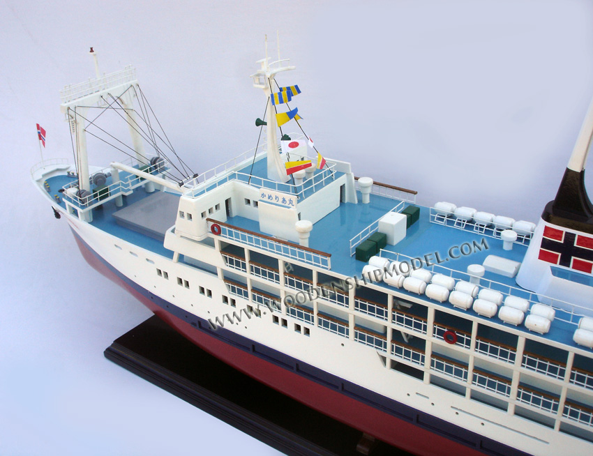 Handmade Camellia Maru Ship Model