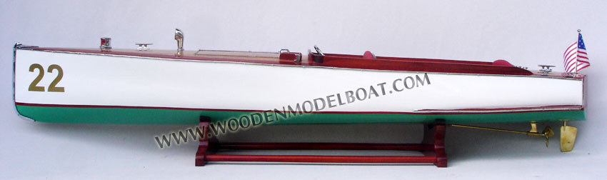 Charles D. Mower Number Boat 22 Model