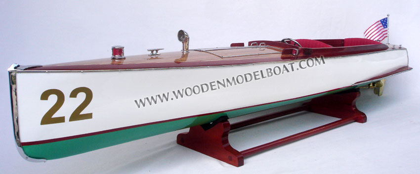 Model Boat Charles D. Mower Number 22