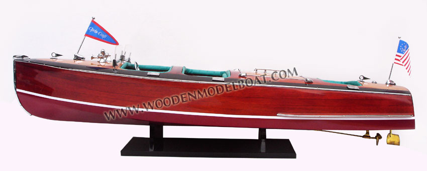 Chris Craft Runabout Model Boat, Chris Craft Triple Cockpit wooden boat, Chris Craft Triple Cockpit model boat, Chris Craft Triple Cockpit wooden boat model, Chris Craft Triple Cockpit wooden model boat, handcrafted wooden model boat Chris Craft, chris craft runabout model boat, chris craft triple cockpit model, scale chris craft model boat for display, Chris Craft boat for sale, Chris Craft model boat for display, Quality wooden model boat, Model boat from Gia Nhien