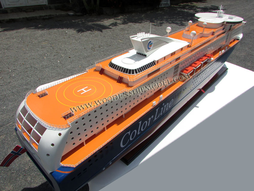 Cruise Ferry Color Fantasy Model