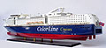 Color Magic Cruise Ferry Model