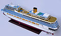 Costa Fortuna Ship Model