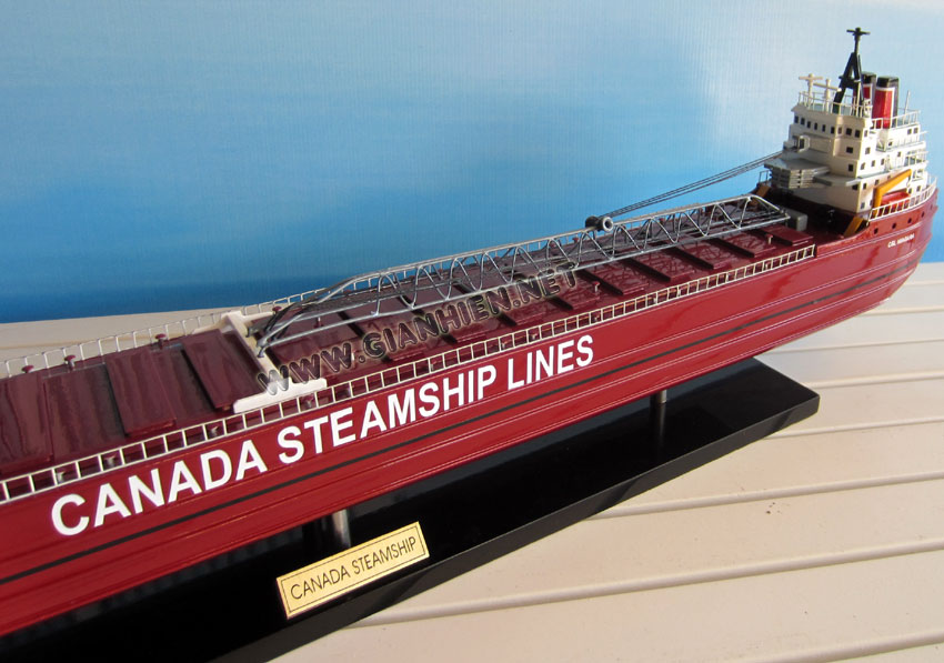Canada steamship lines model deck view