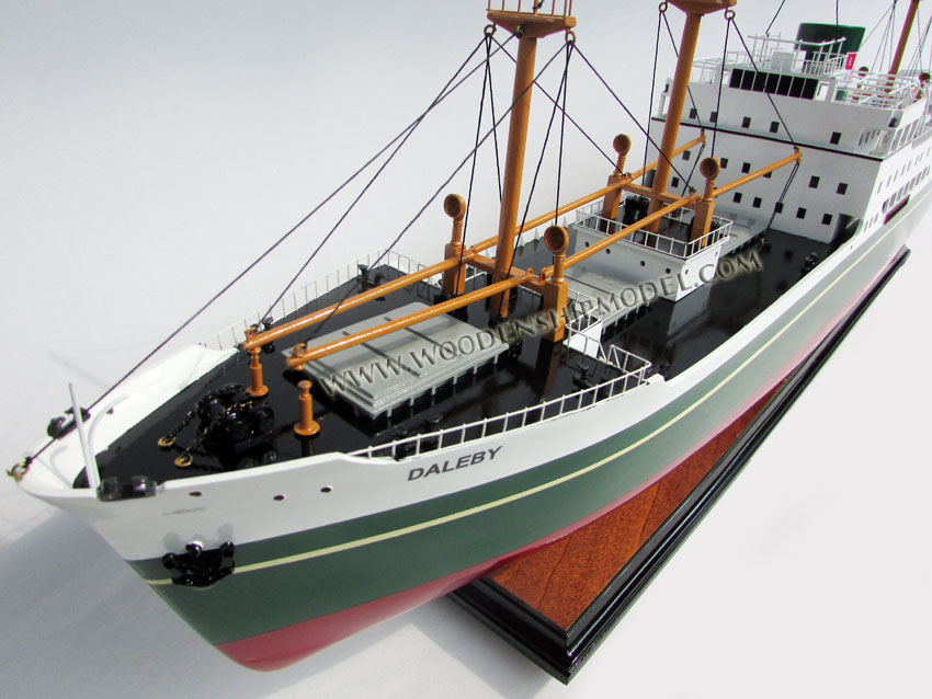 Cargo ship MV Daleby Model