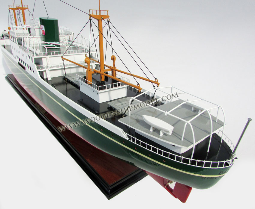MV Daleby cargo ship model