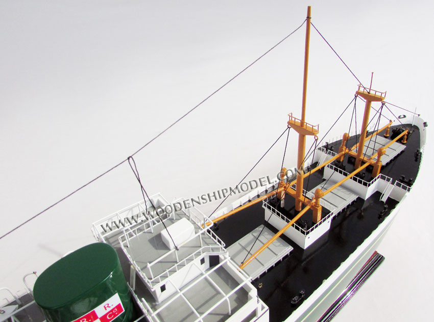 MV Daleby cargo ship model