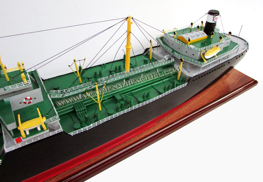 Ship Model Esso Glasgow Oil Tanker