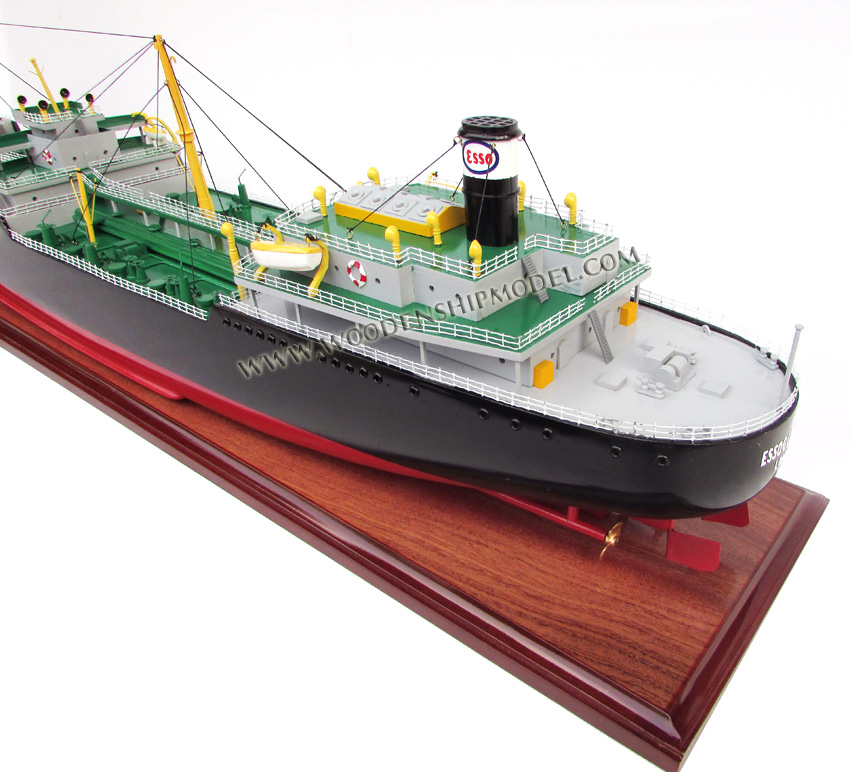 Esso Glasgow Oil Tanker Model Ship