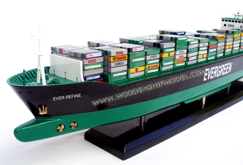 Container Ship Model Evergreen