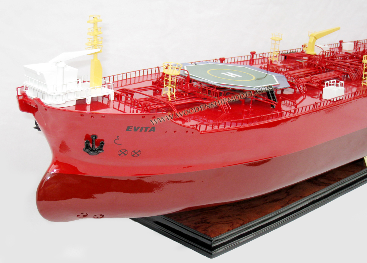 Evita deck and bow view, scale Evita Oil Tanker model ship, ship model Evita Oil Tanker, wooden ship model Evita Oil Tanker, handmade ship model Evita, handcrafted ship model Evita, hand-made ship model Evita Oil Tanker, display ship model Evita Oil Tanker, Evita Oil Tanker model, Evita Oil Tanker woodenshipmodel, woode nmodel boat Evita Oil Tanker, gianhien, gia nhien co., ltd, gia nhien co model boat and ship builder