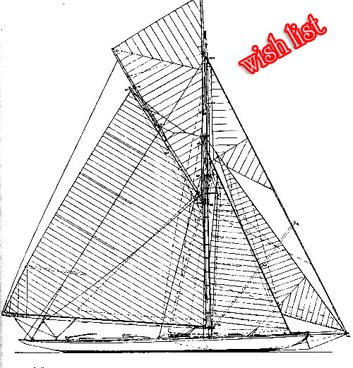 Felca model sailing boat