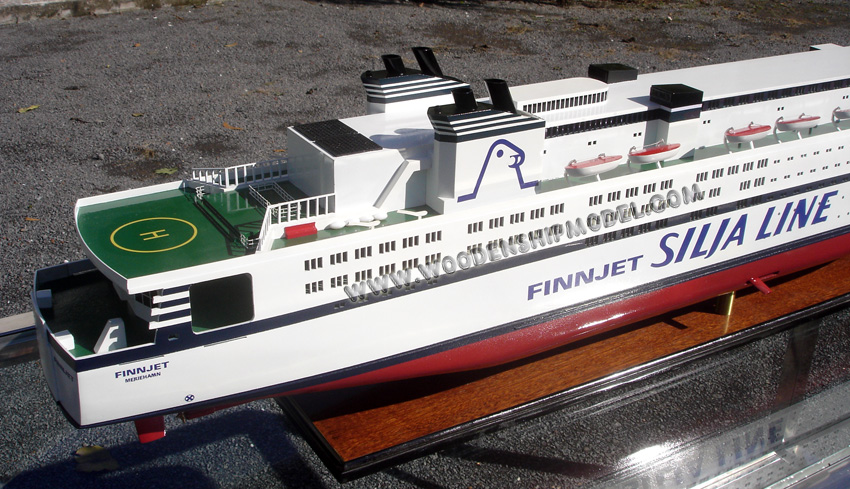 Finnjet Silja Line model ship