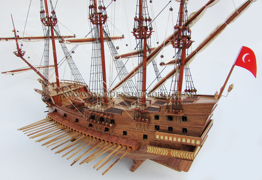 Wooden Ship Model Goke