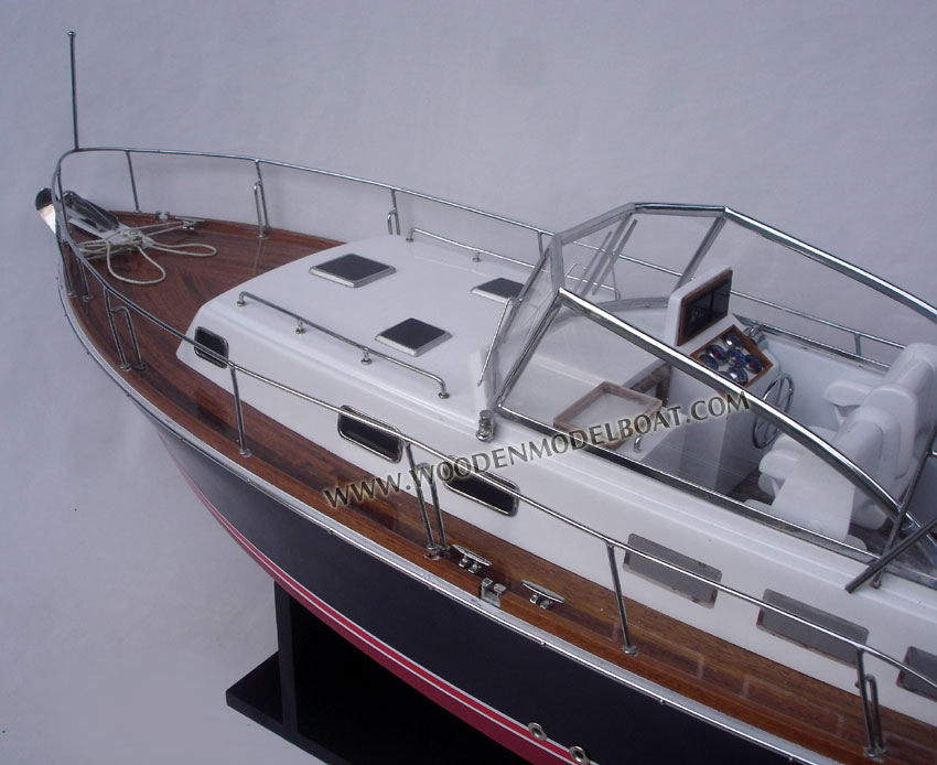 Wooden Model Boat Grand Bank 38 Eastbay Express