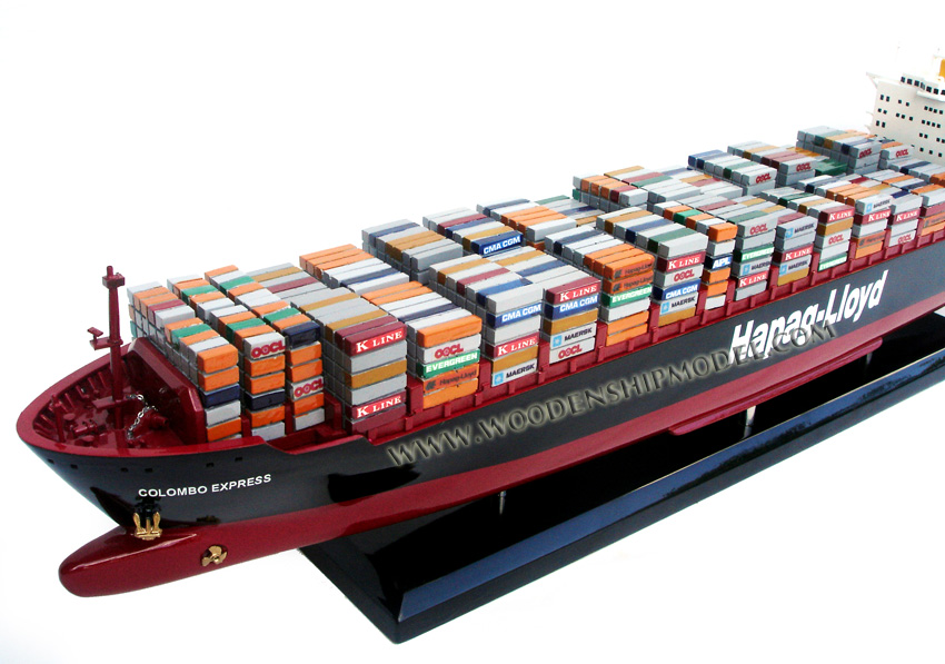 Container model ship Colombo Express