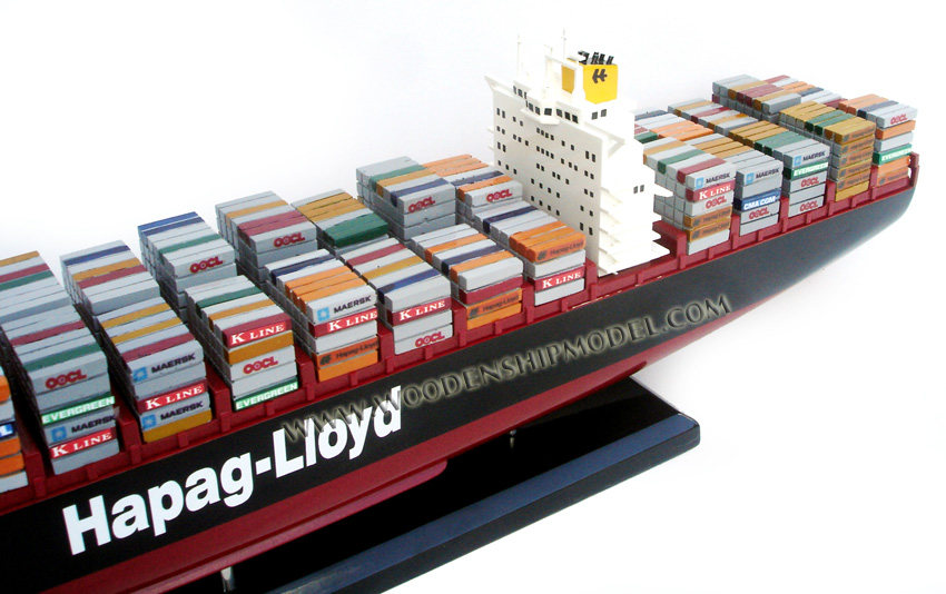 Hapag Lloyd Container Ship Model