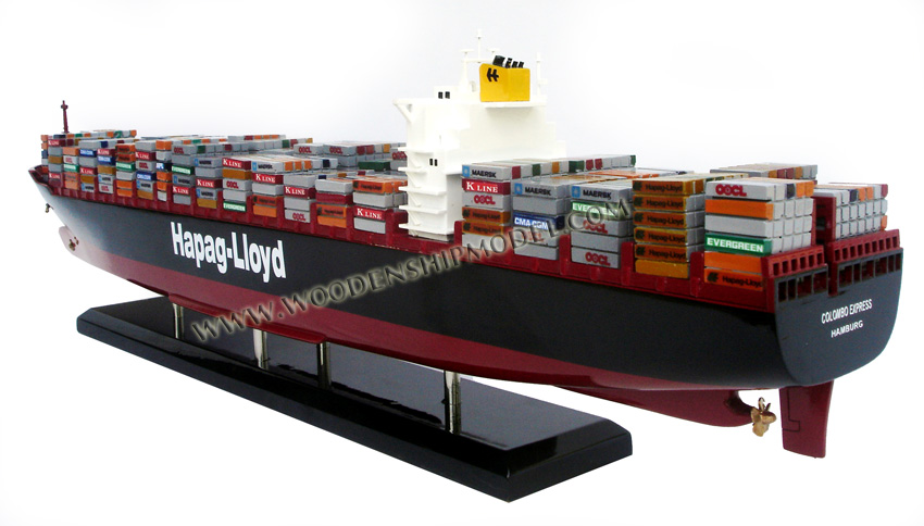 Hapag Lloyd Colombo Express Container Ship Model