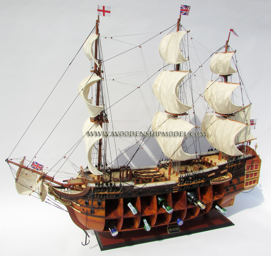 hms victory with winecell holder, hms victory nautical furniture, HMS VICTORY wooden model ship, HMS Victory hand-crafted model ship, vietnam ship model builder HMS Victory, HMS Victory handicrafts wooden gifts from Vietnam, HMS Victory, HMS Victory tall ship, HMS Victory historic ship, wooden model ship HMS Victory