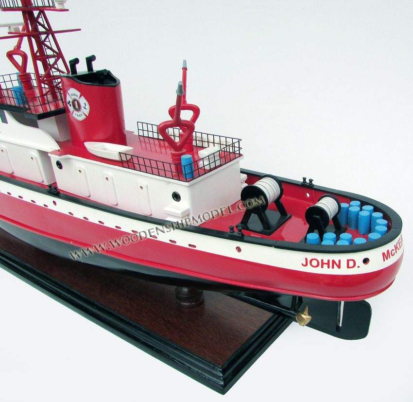 Model Ship F.D.N.Y John D McKean Fireboat