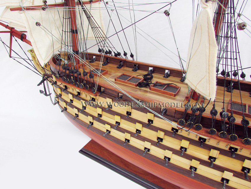 Ottoman model ship Mahmudiye Deck