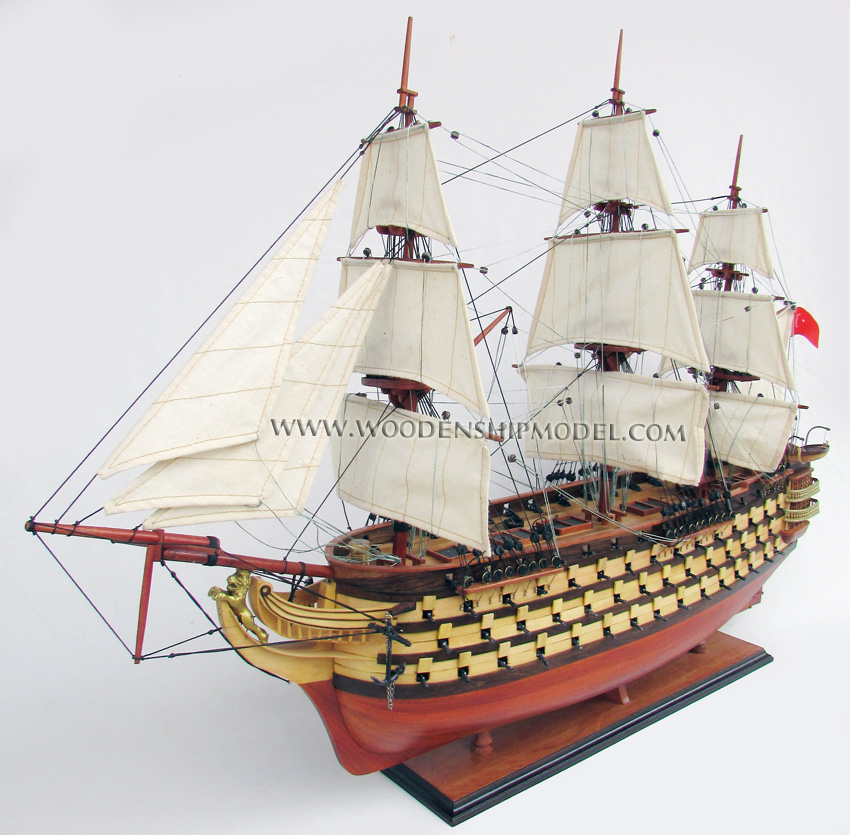 Ottoman Mahmudiye Wooden Ship Model 